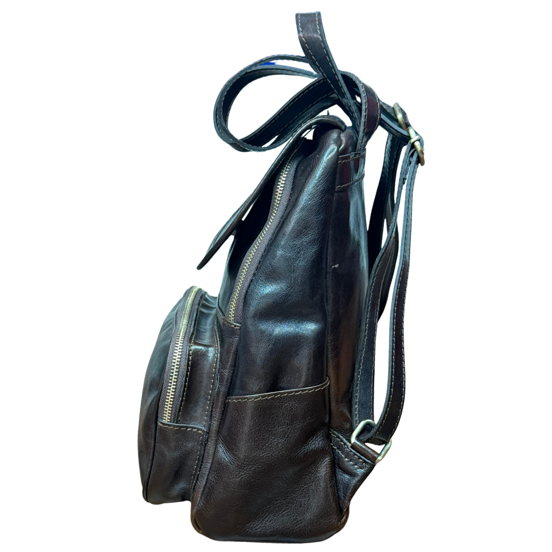 handcrafted Italian leather backpack — Vera Pelle by Forenzio