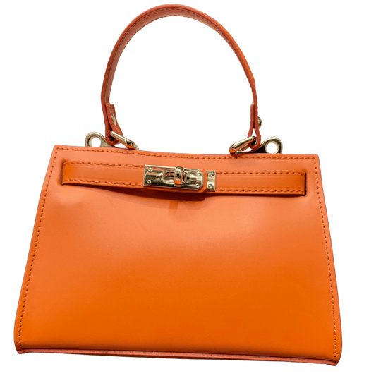 classic handmade Italian leather handbag — Mini Kelly