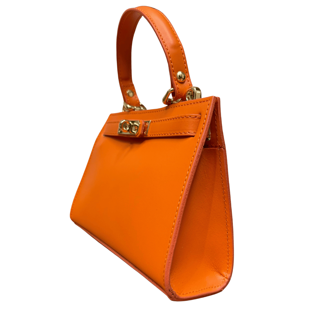 classic handmade Italian leather handbag — Mini Kelly