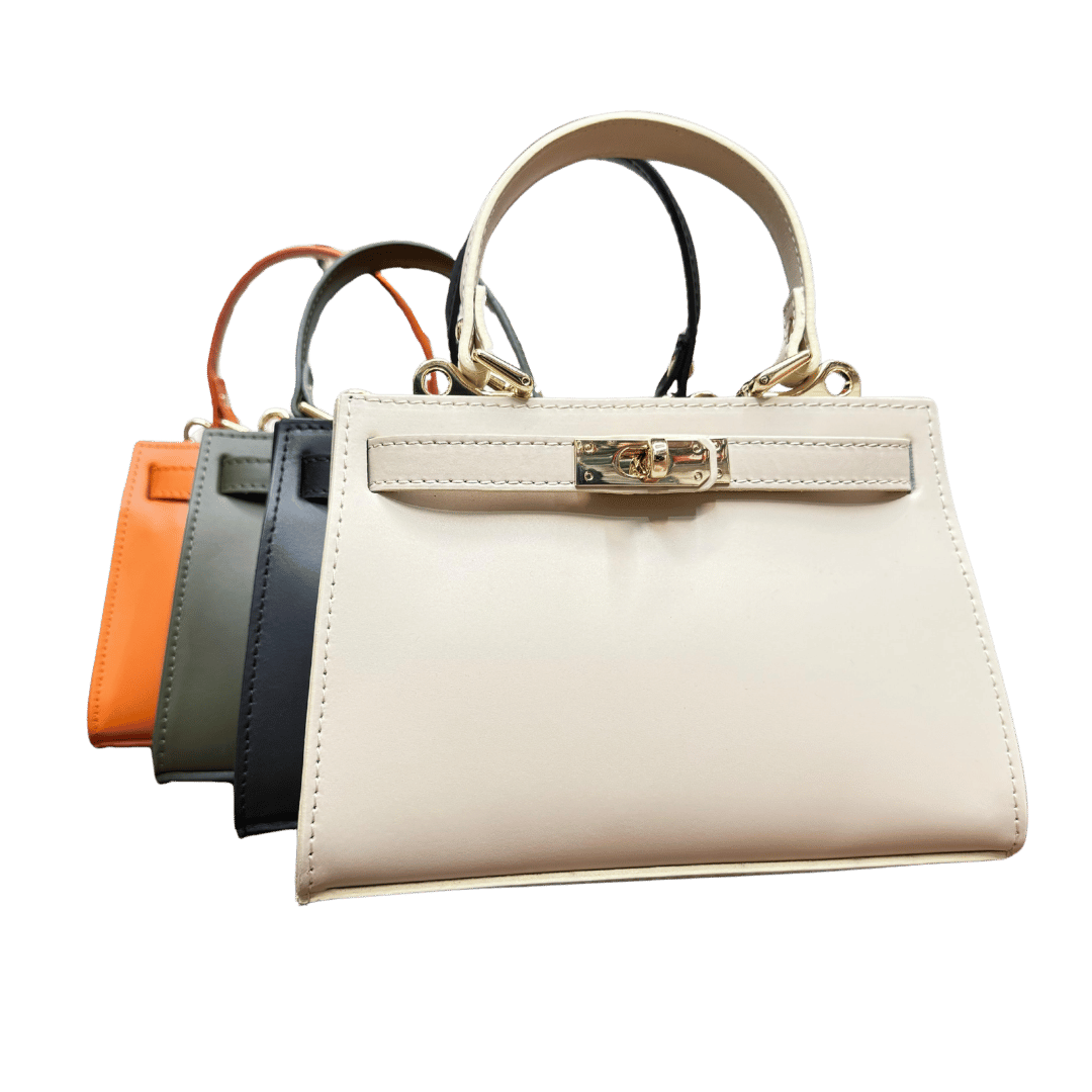 classic handmade Italian leather handbag — Mini Kelly