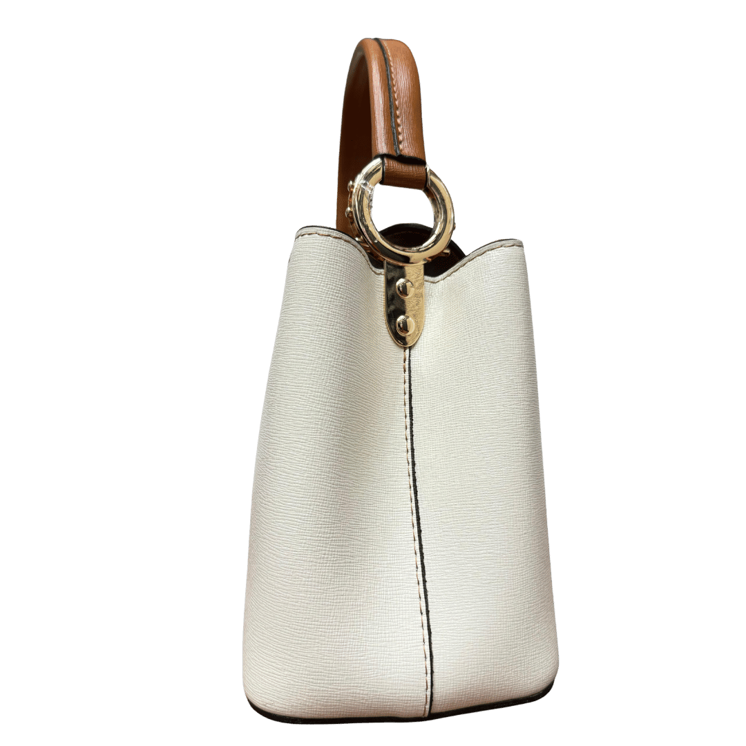 classic handmade Italian leather handbag — Stylish