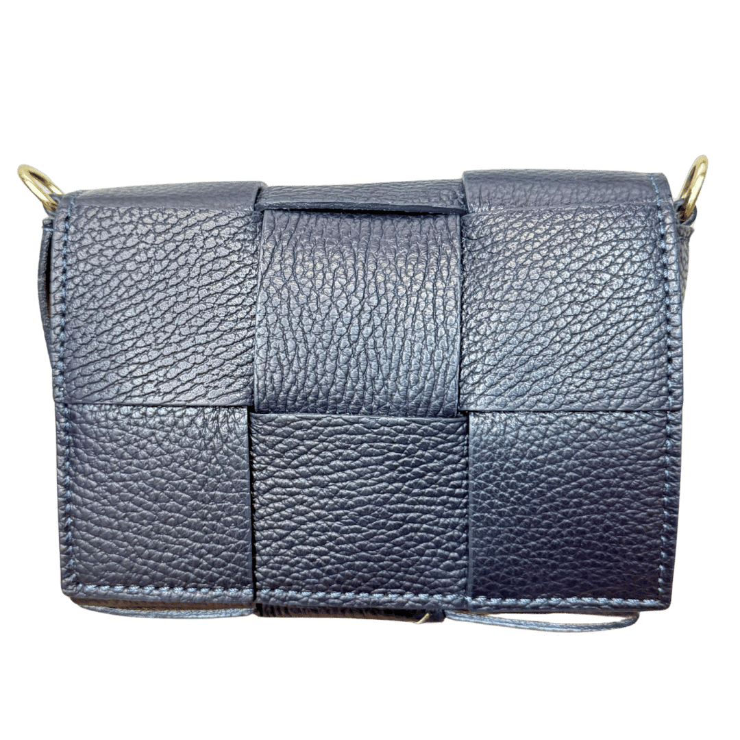 handcrafted Italian leather shoulder bag — Mini by Forenzio