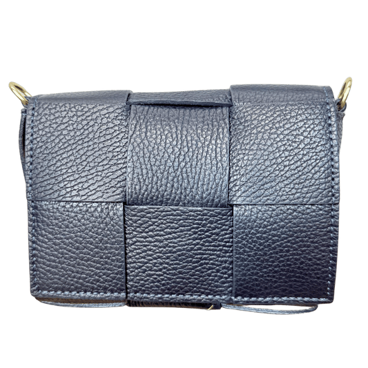 handcrafted Italian leather shoulder bag — Mini by Forenzio