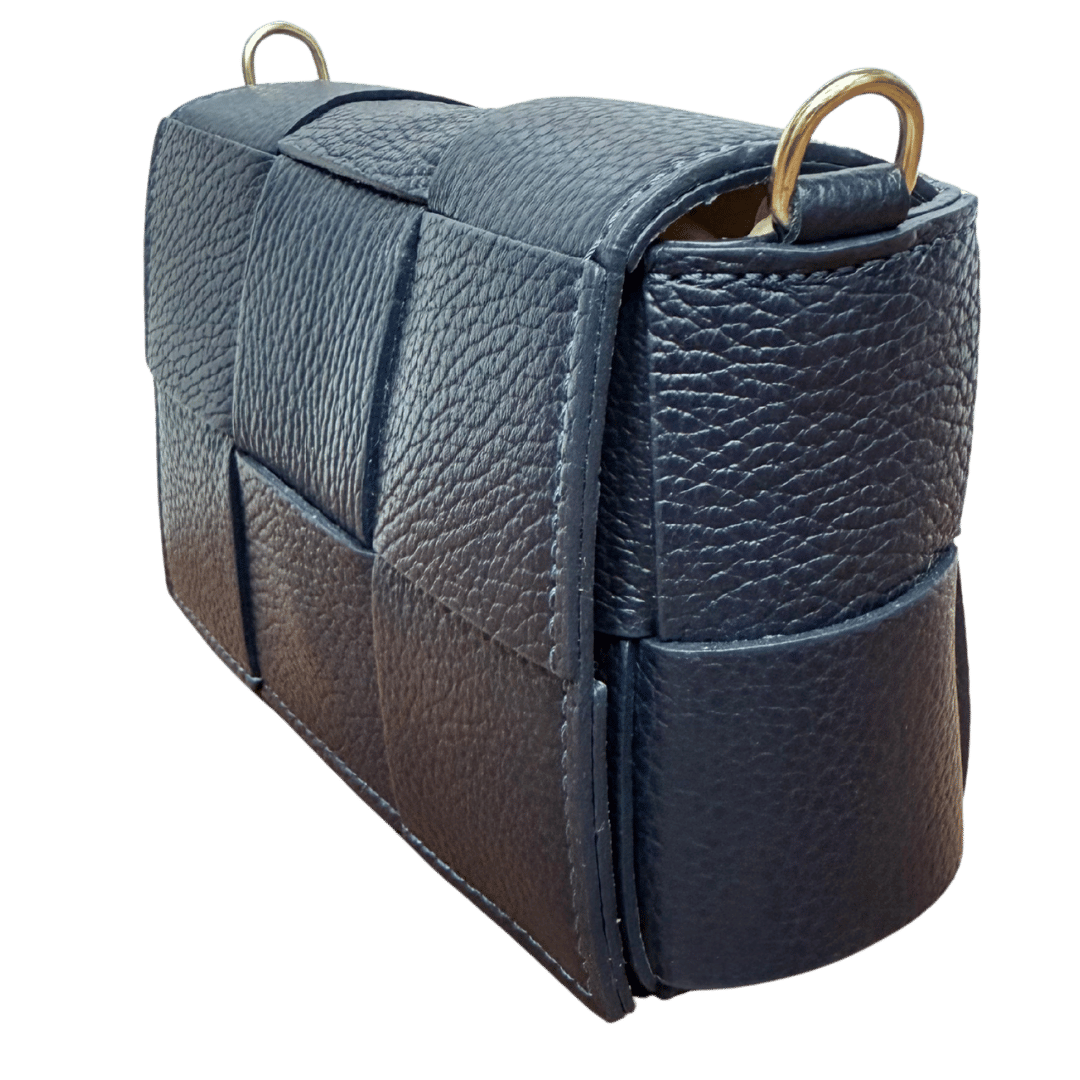 handcrafted Italian leather shoulder bag — Mini by Forenzio