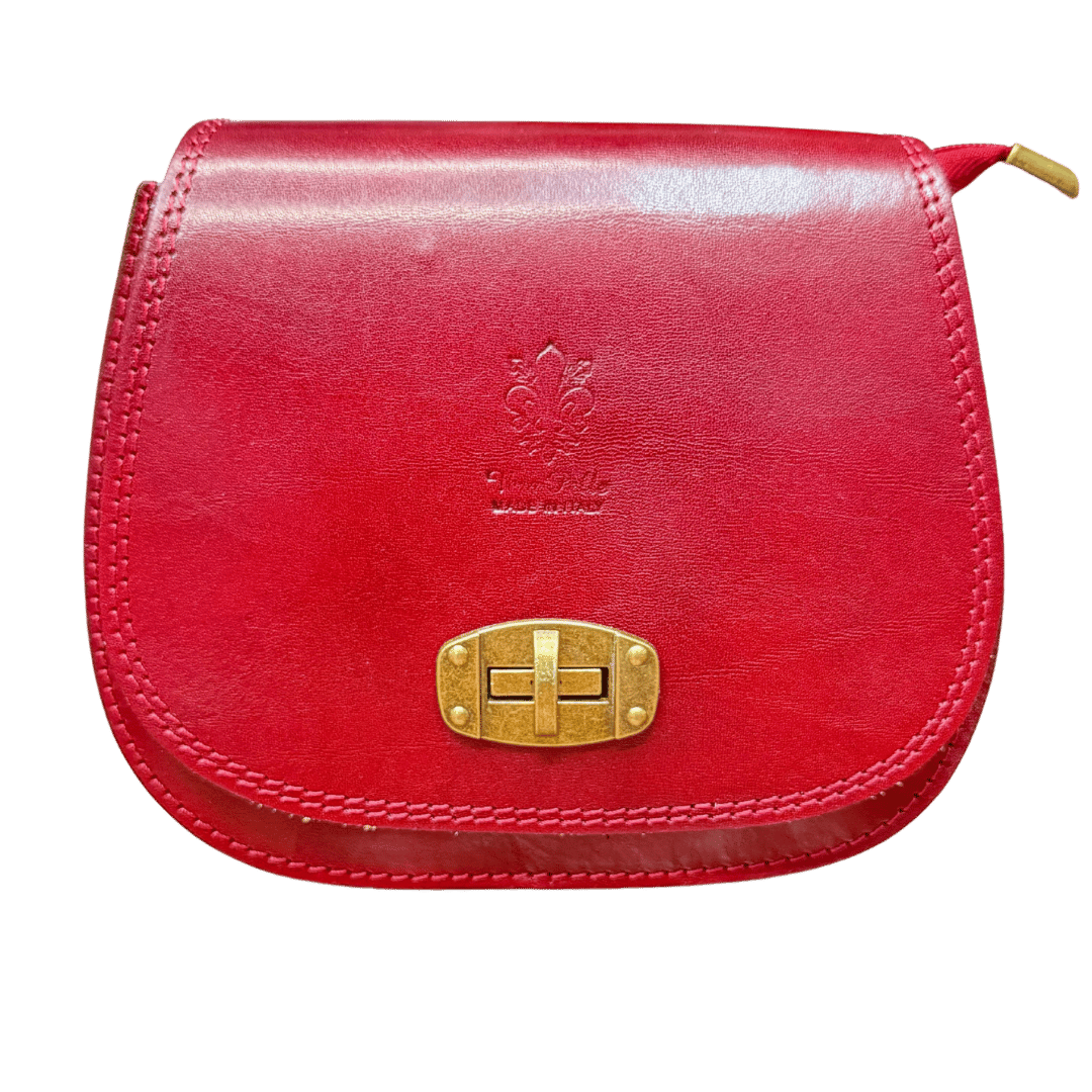 handcrafted Italian leather crossbody bag — by Forenzio