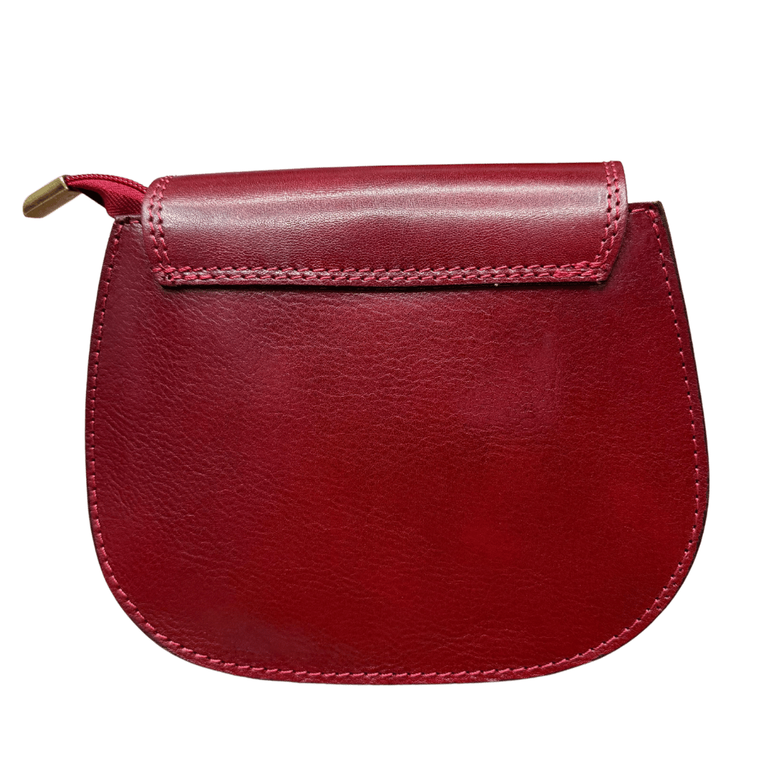 handcrafted Italian leather crossbody bag — by Forenzio