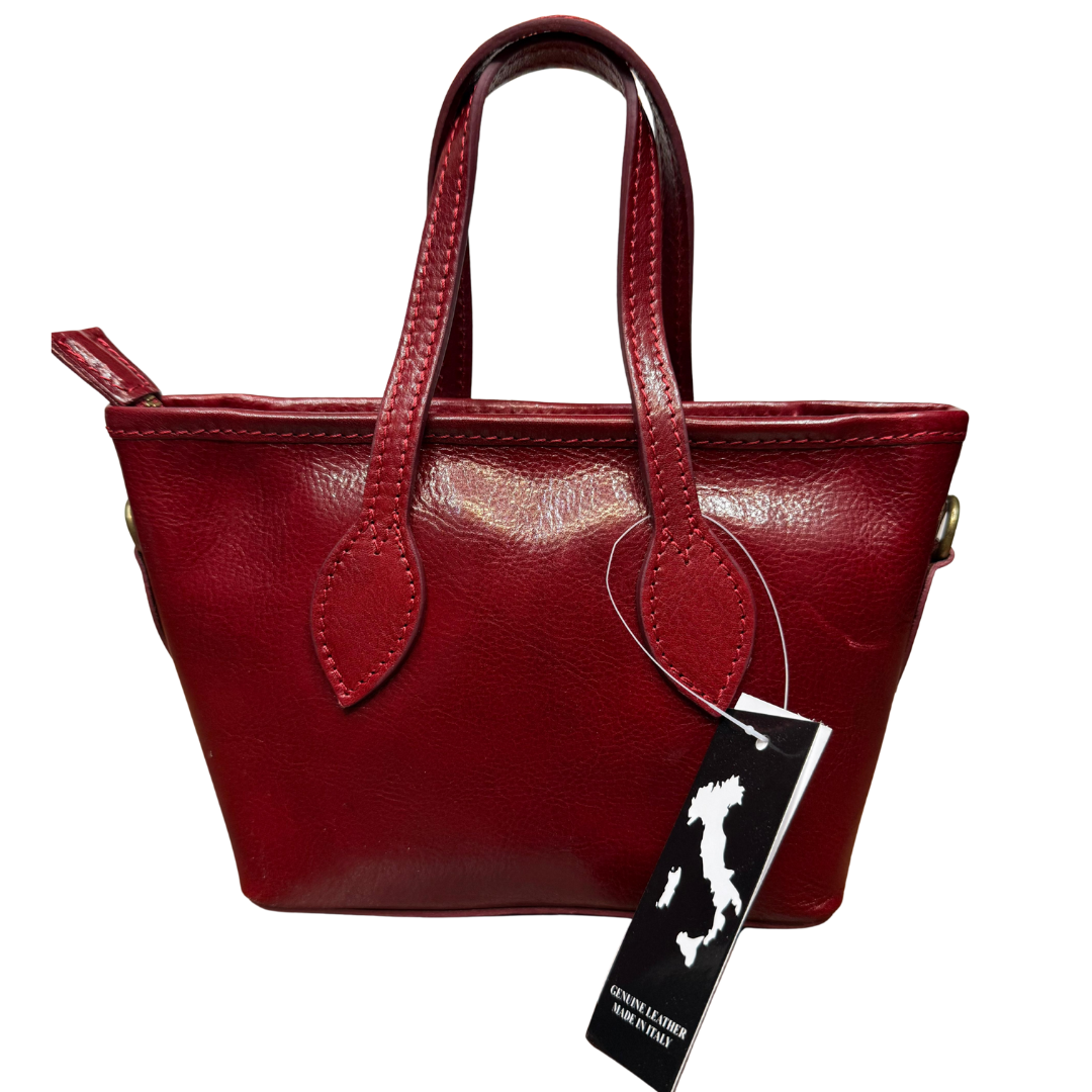 handcrafted Italian leather shoulder bag — Pia mini by Forenzio