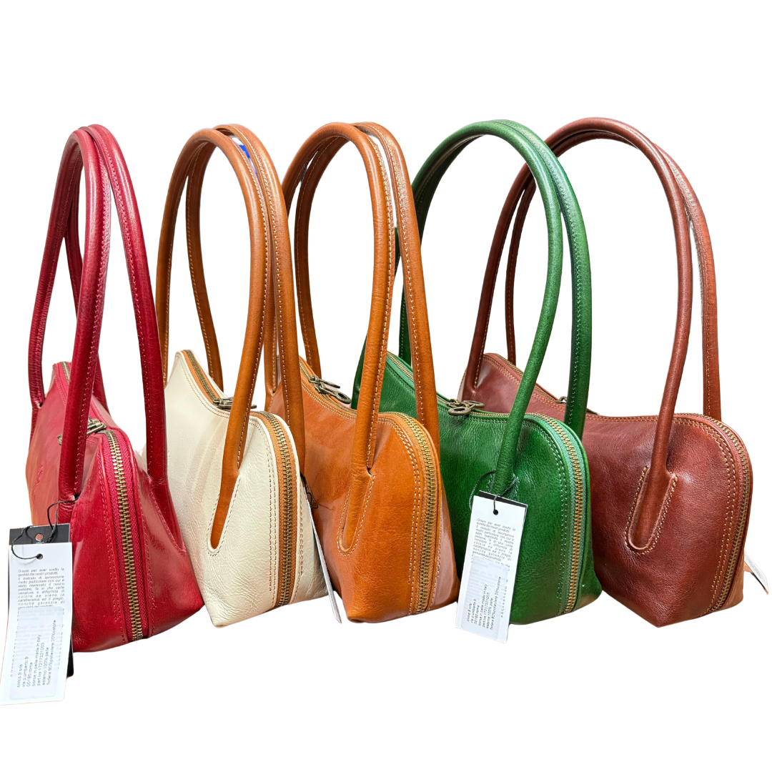 classic handmade Italian leather handbag — Ciosa