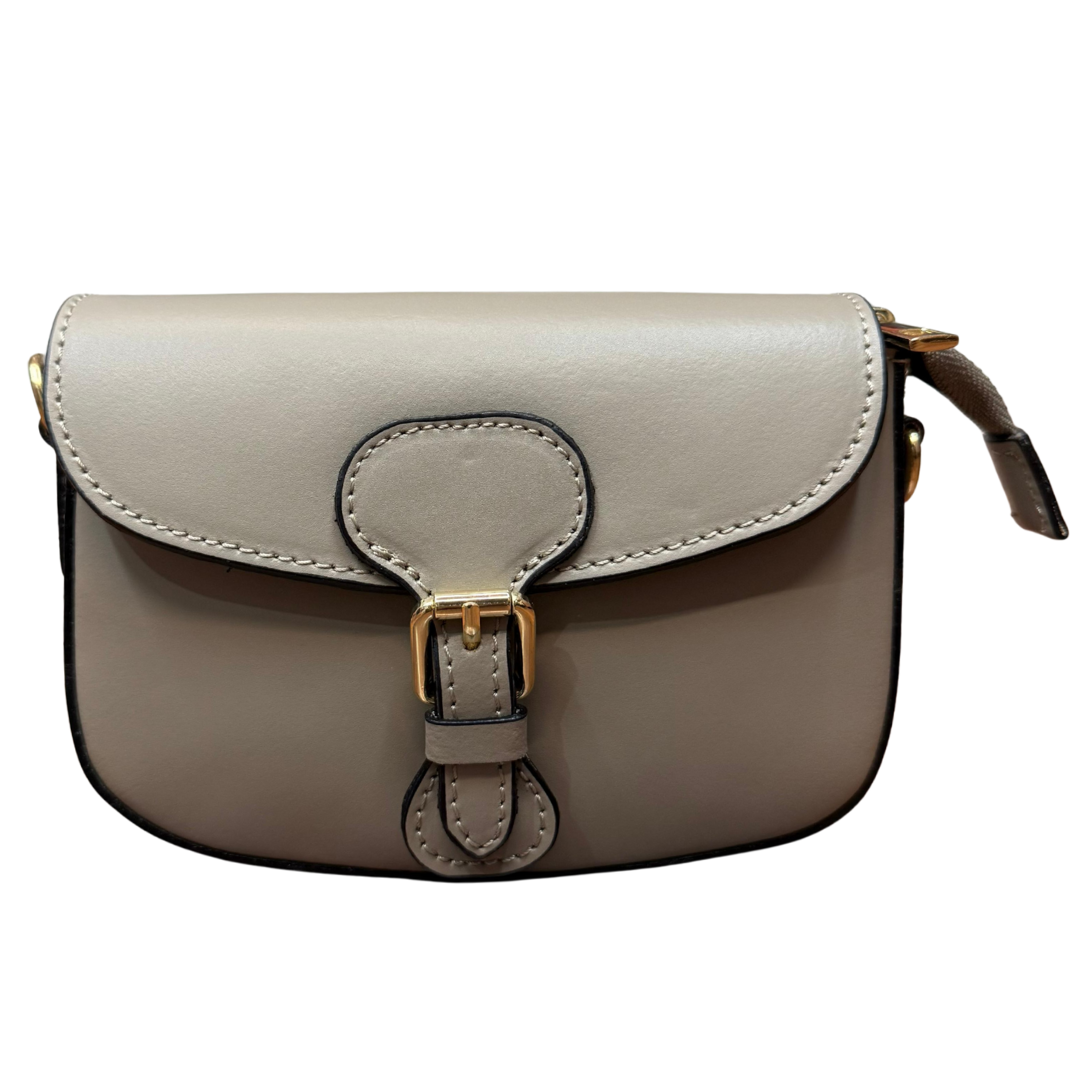 handcrafted Italian leather shoulder bag — Mini modarno by Forenzio