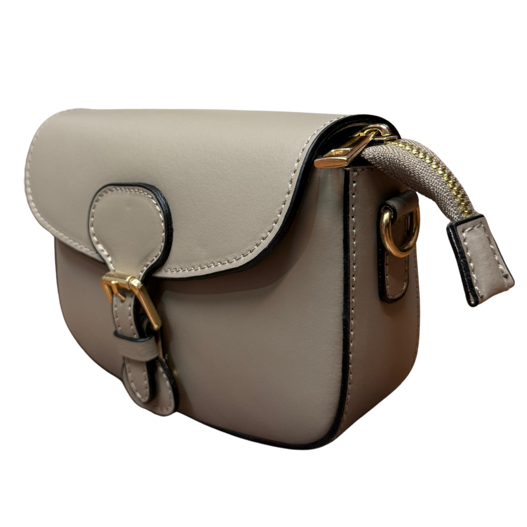 handcrafted Italian leather shoulder bag — Mini modarno by Forenzio