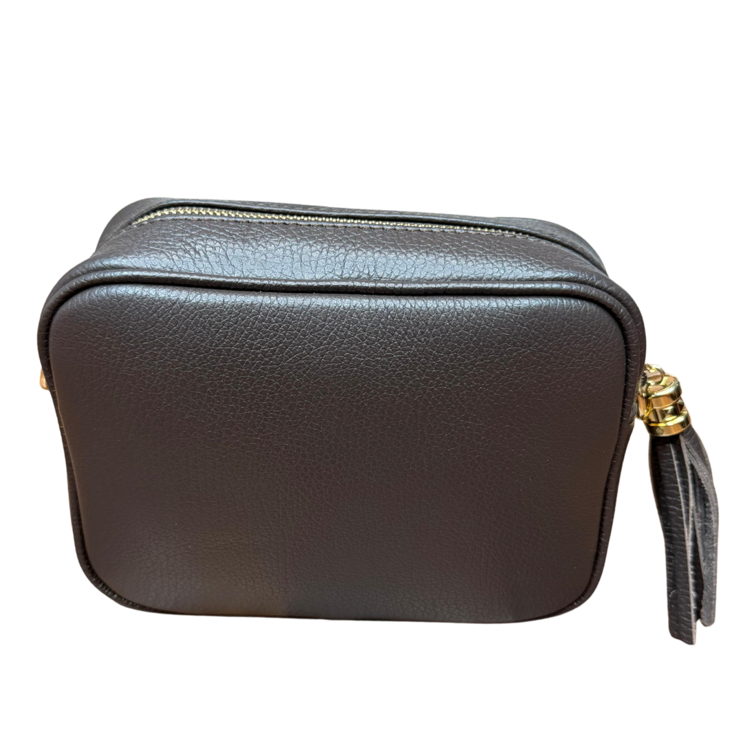 handcrafted Italian leather crossbody bag — Tessel by Forenzio