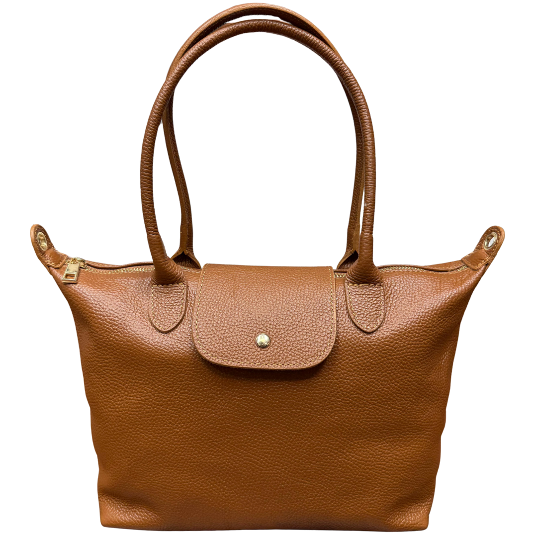 handmade Italian leather tote bag — Cuir by Forenzio