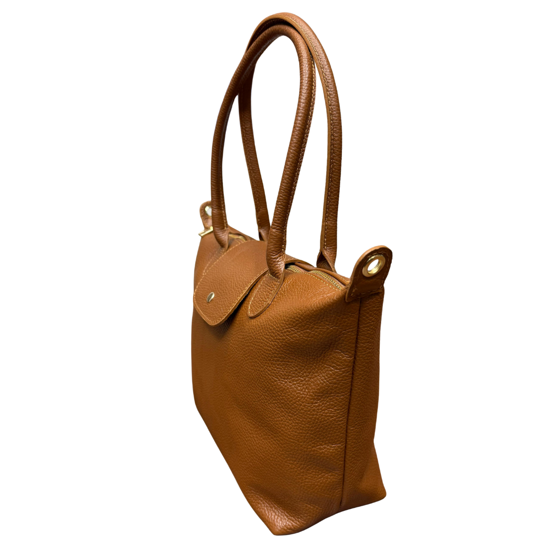 handmade Italian leather tote bag — Cuir by Forenzio
