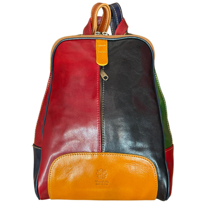 handcrafted Italian leather backpack — Italiano