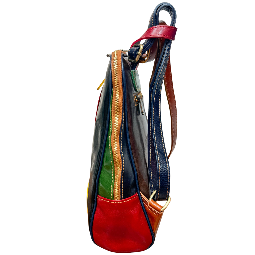 handcrafted Italian leather backpack — Italiano