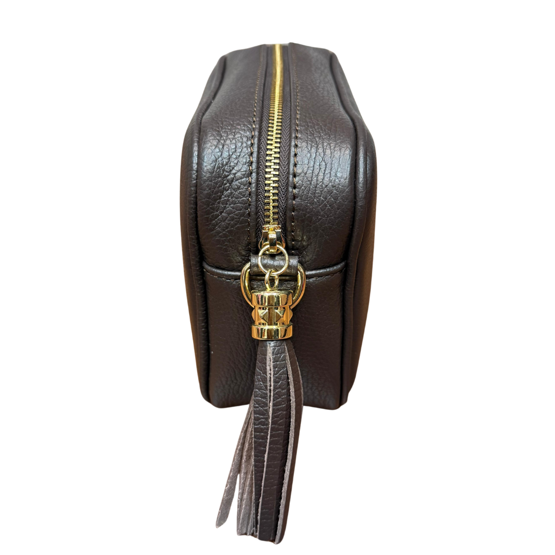 handcrafted Italian leather crossbody bag — Tessel by Forenzio