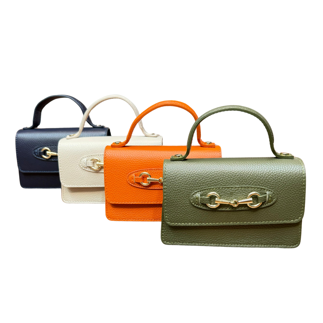 metal clip shoulder bags