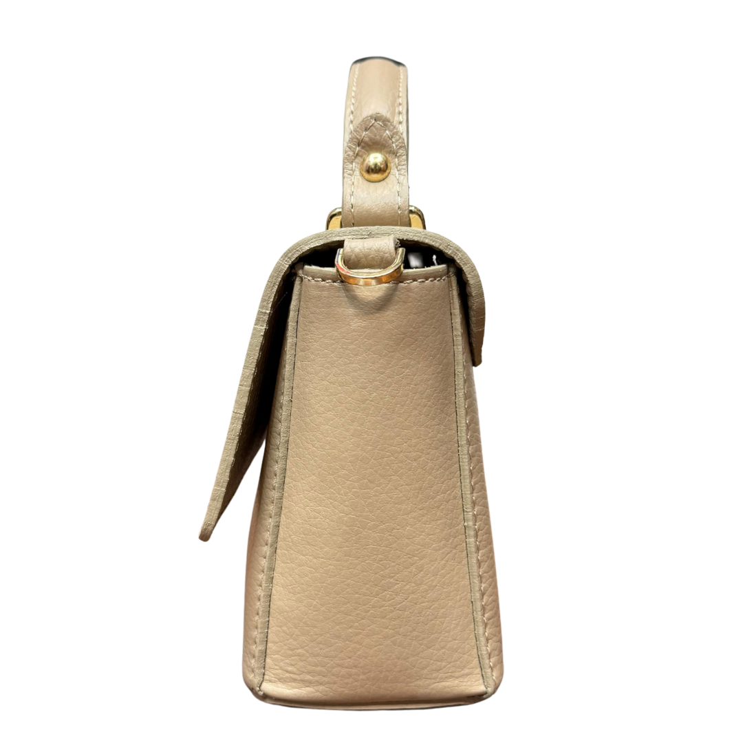 handcrafted Italian leather shoulder bag — Small Bee by Forenzio