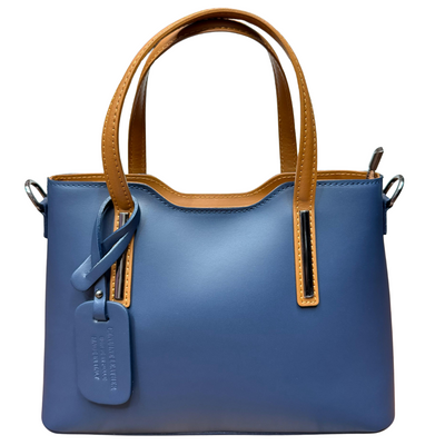 classic handmade Italian leather handbag — Vera