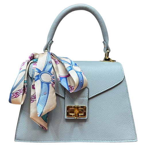 handcrafted Italian leather shoulder bag — Isabella by Forenzio