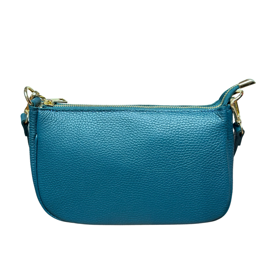 handcrafted Italian leather shoulder bag — Almi by Forenzio