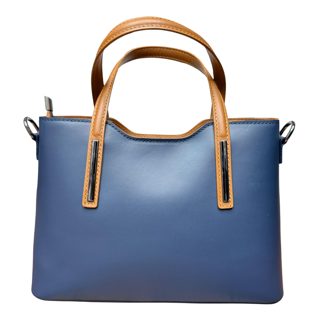 classic handmade Italian leather handbag — Vera