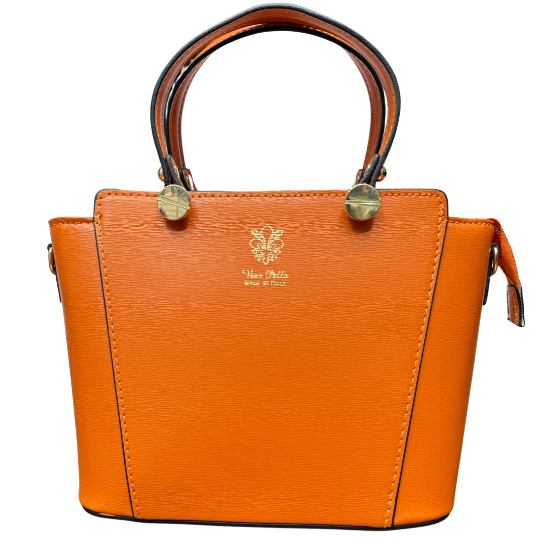 classic handmade Italian leather handbag — Vera Pelle