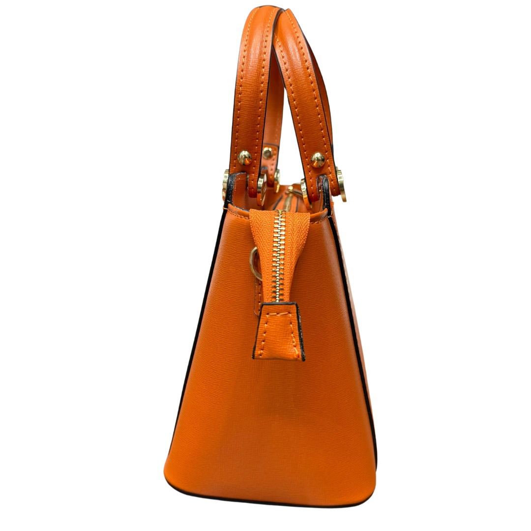 classic handmade Italian leather handbag — Vera Pelle